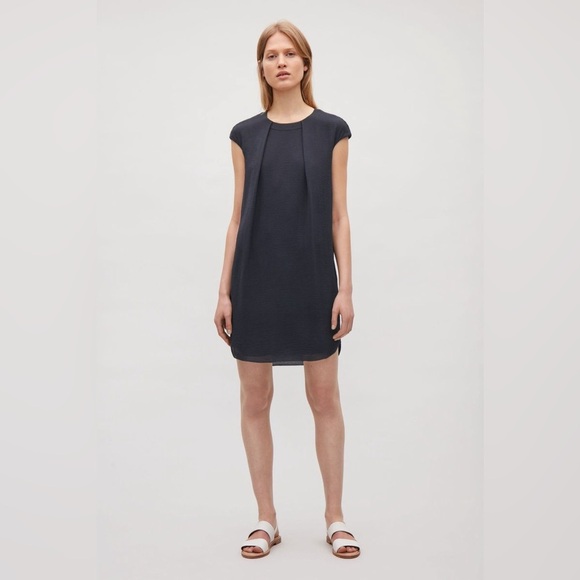 COS Soft Pleat A-line Dress, size S - Picture 1 of 11